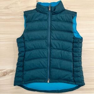 Ibex Down Vest, Teal | Women’s Large